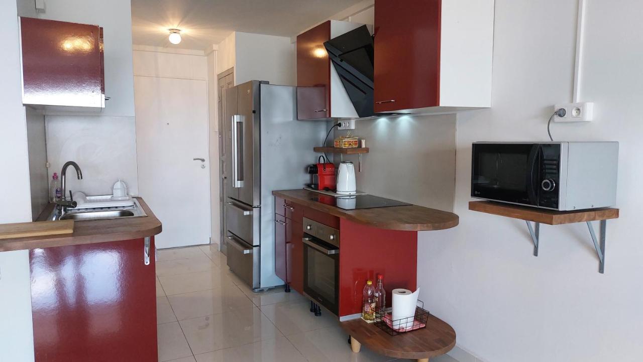 Appartement Pieds Dans L'Eau Vue Mer Acces Plage Et Piscine Marigot  Kültér fotó